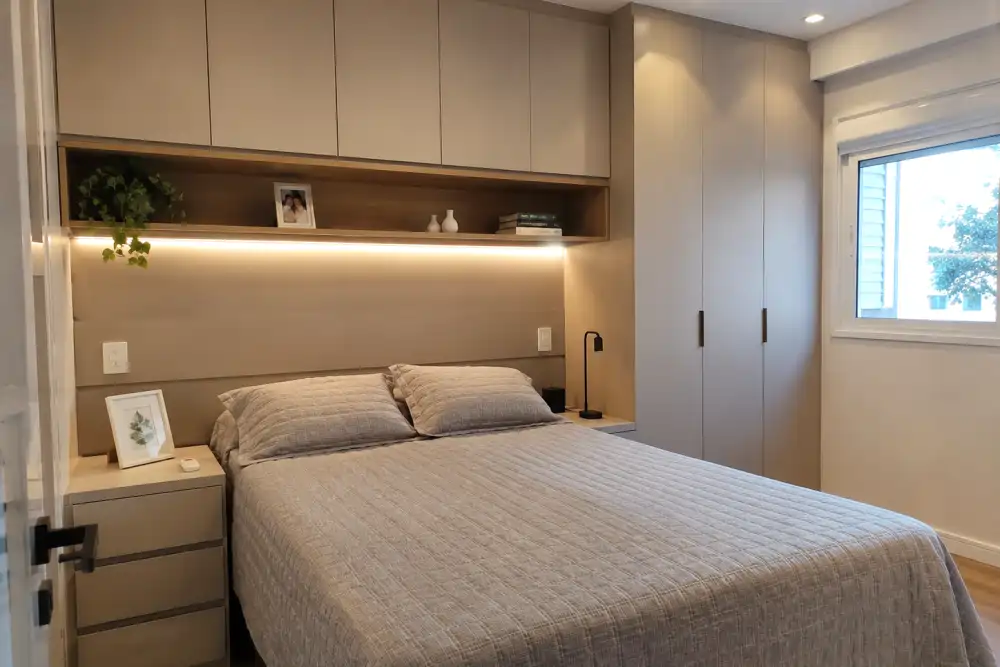 Dormitório planejado premium casal